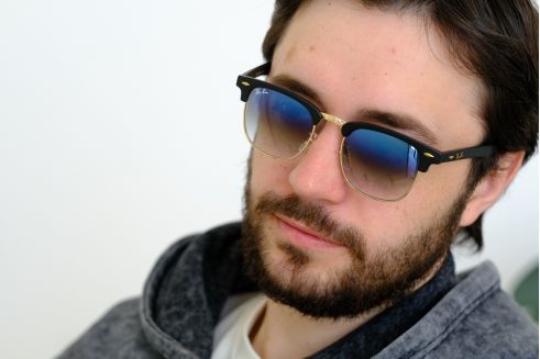Ray Ban Clubmaster 3016blue-m