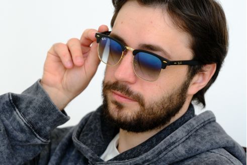 Ray Ban Clubmaster 3016blue-m